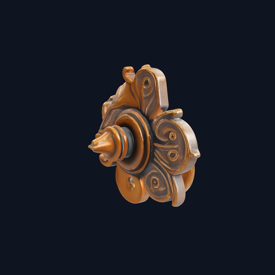 Antique Door Knocker Model Pack